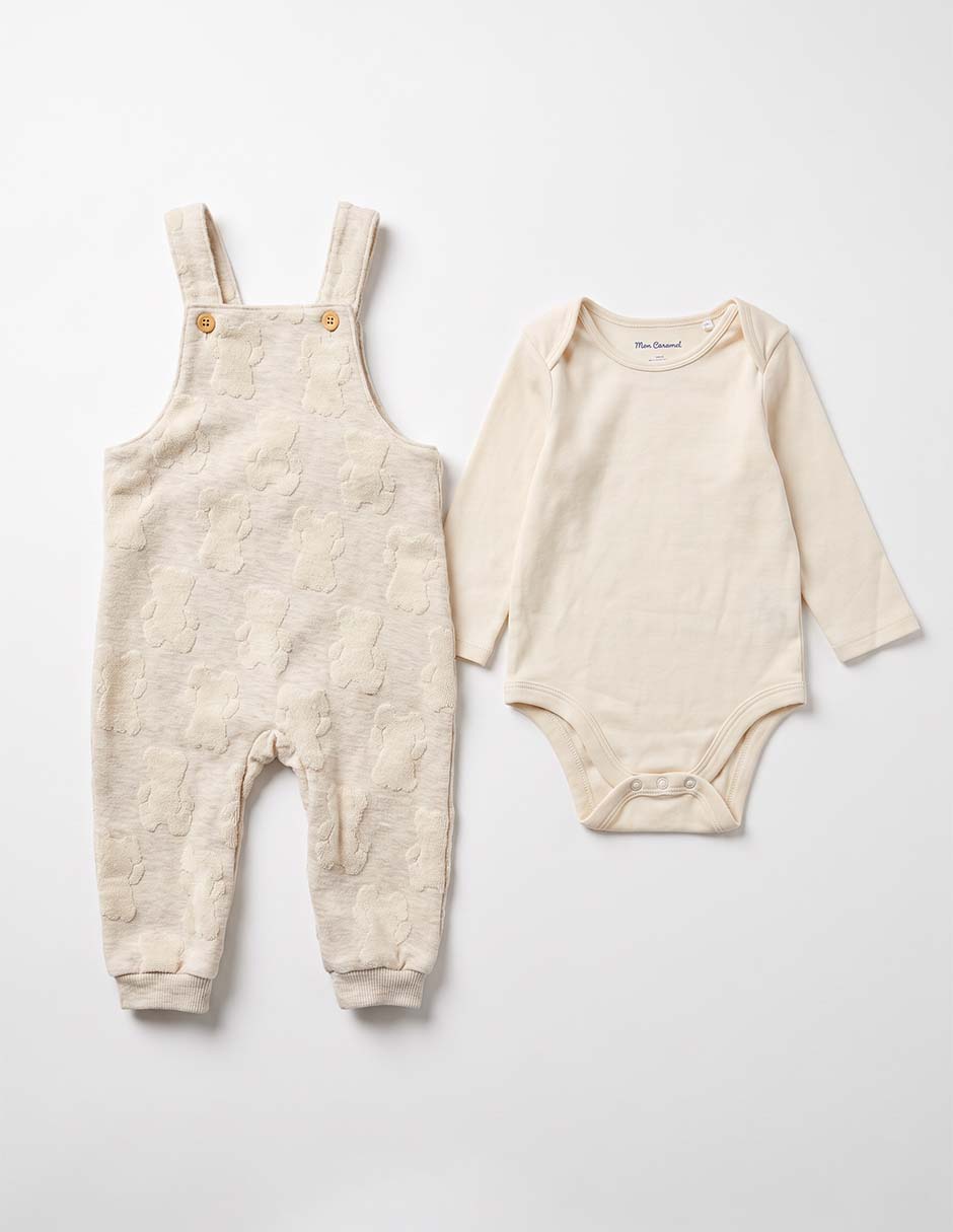 Conjunto de algodón para bebé 2 piezas 2