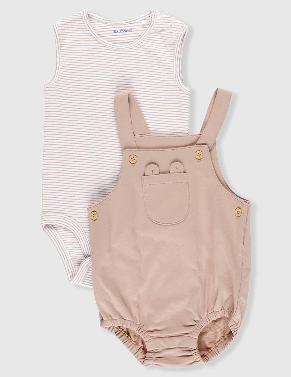 Conjunto casual de algodón para niño 2 piezas 2