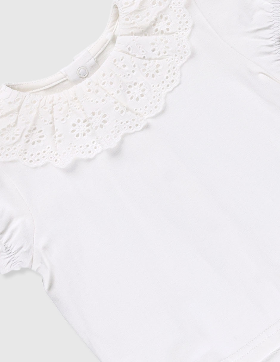 Conjunto casual de algodón para bebé niña