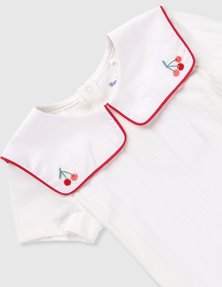 Conjunto casual de algodón para bebé niña