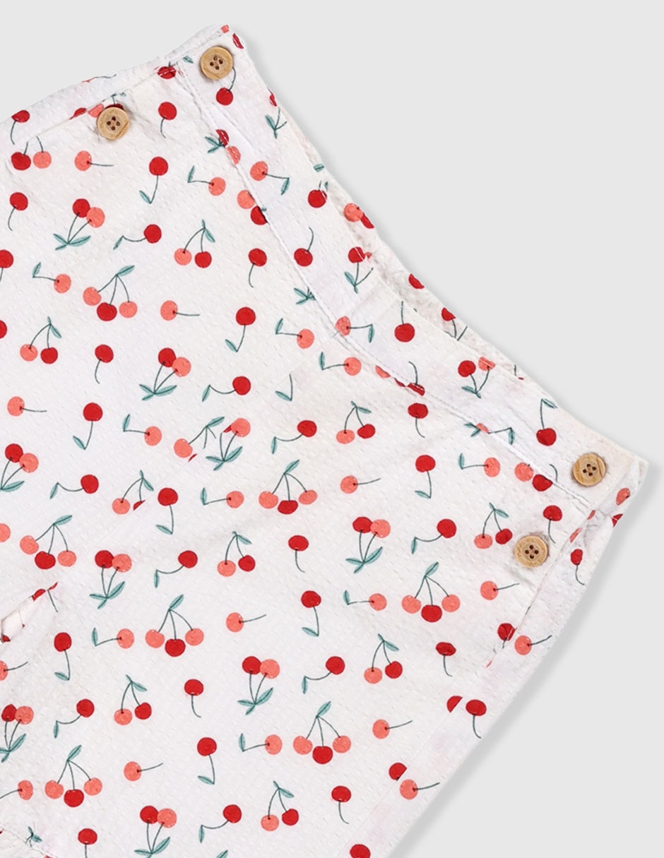 Conjunto casual de algodón para bebé niña