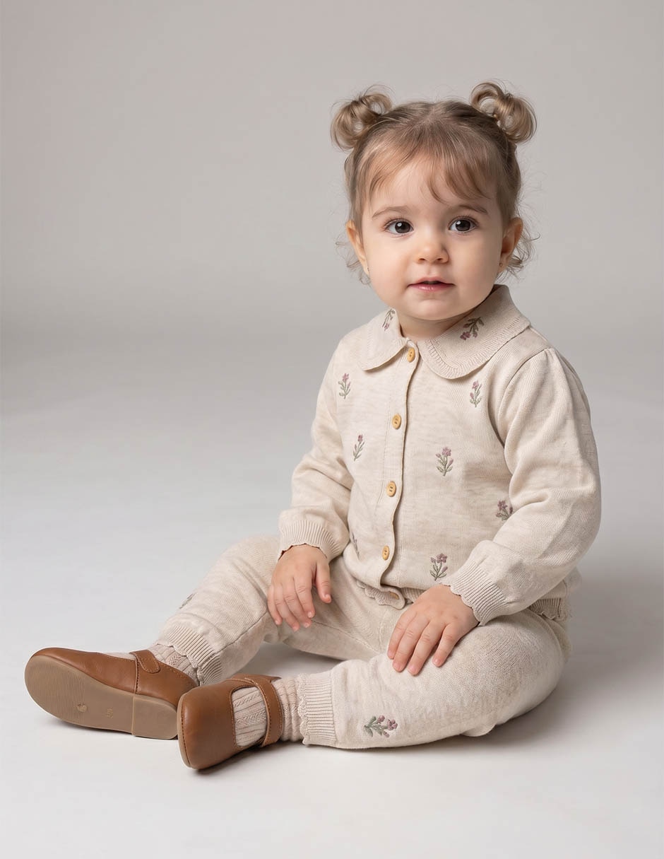 Conjunto con pantalón para bebé