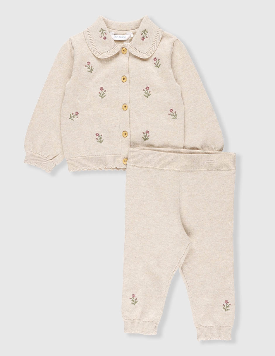 Conjunto con pantalón para bebé 2