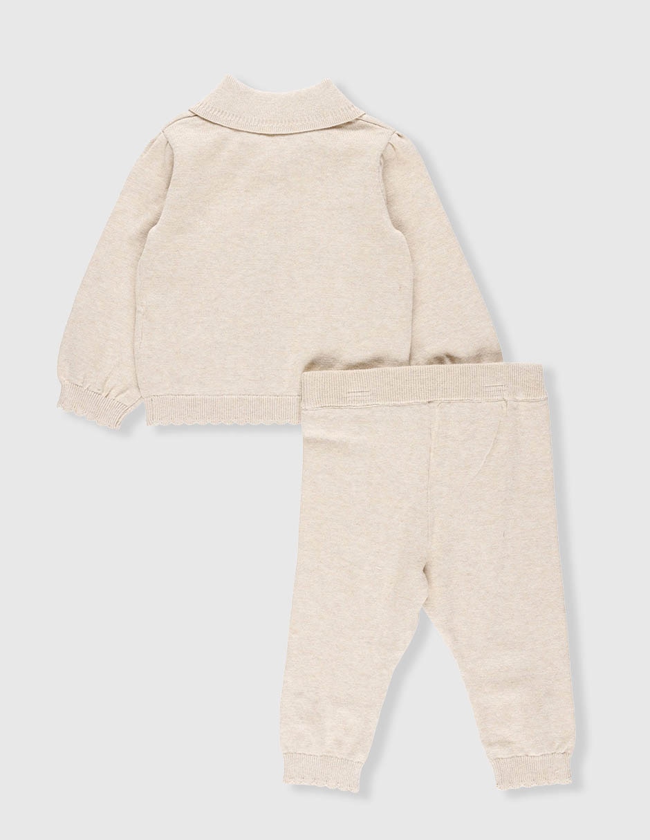 Conjunto con pantalón para bebé 3