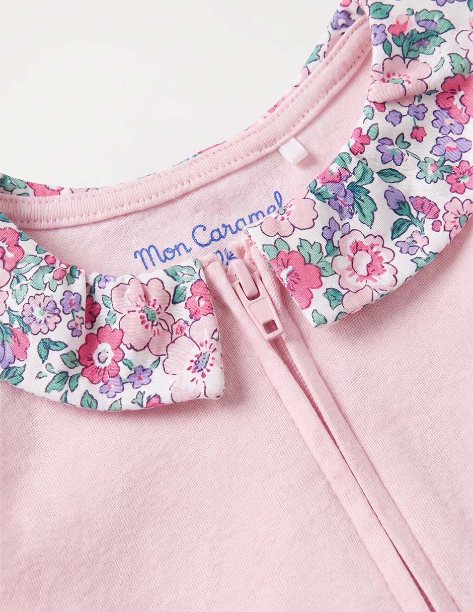 Mameluco de algodón para bebé niña 4