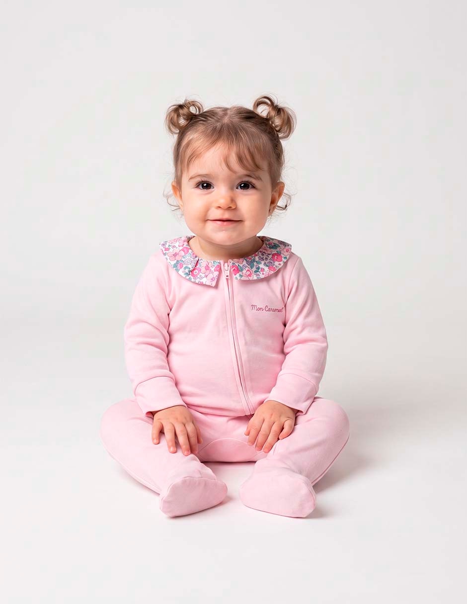 Mameluco de algodón para bebé niña 2