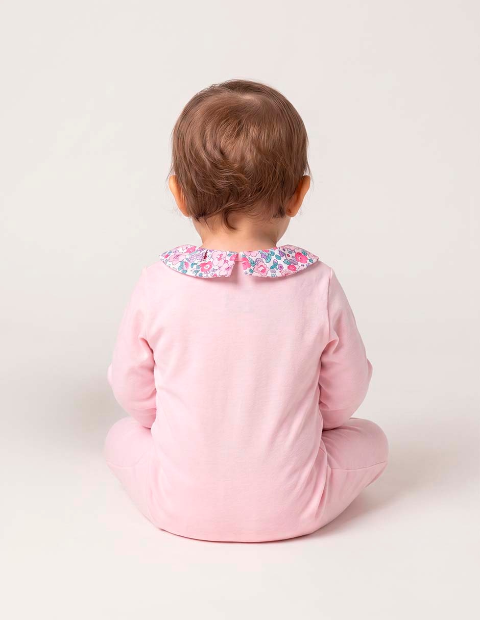 Mameluco de algodón para bebé niña 6