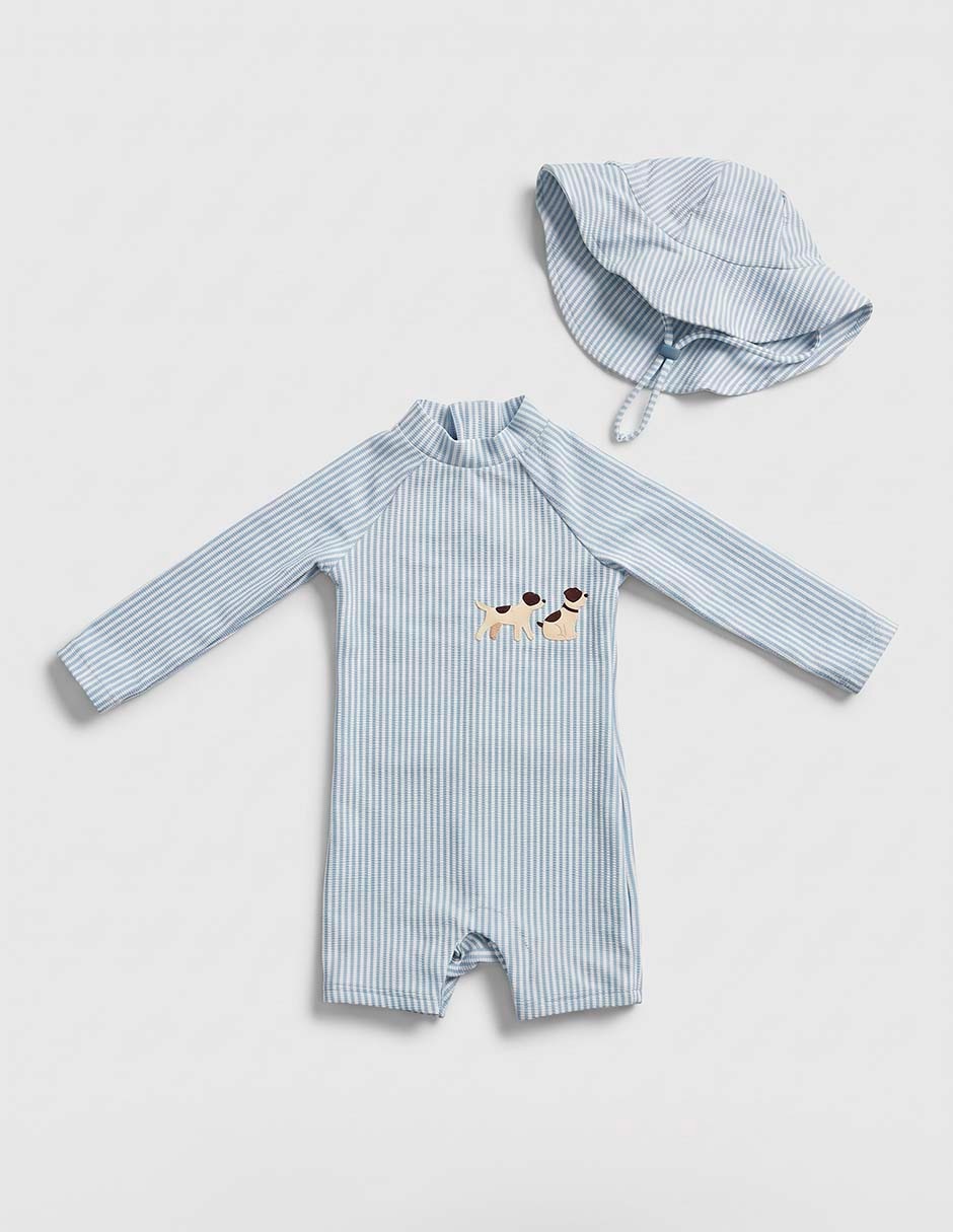 Traje de baño completo para bebé Traje de baño completo para bebé