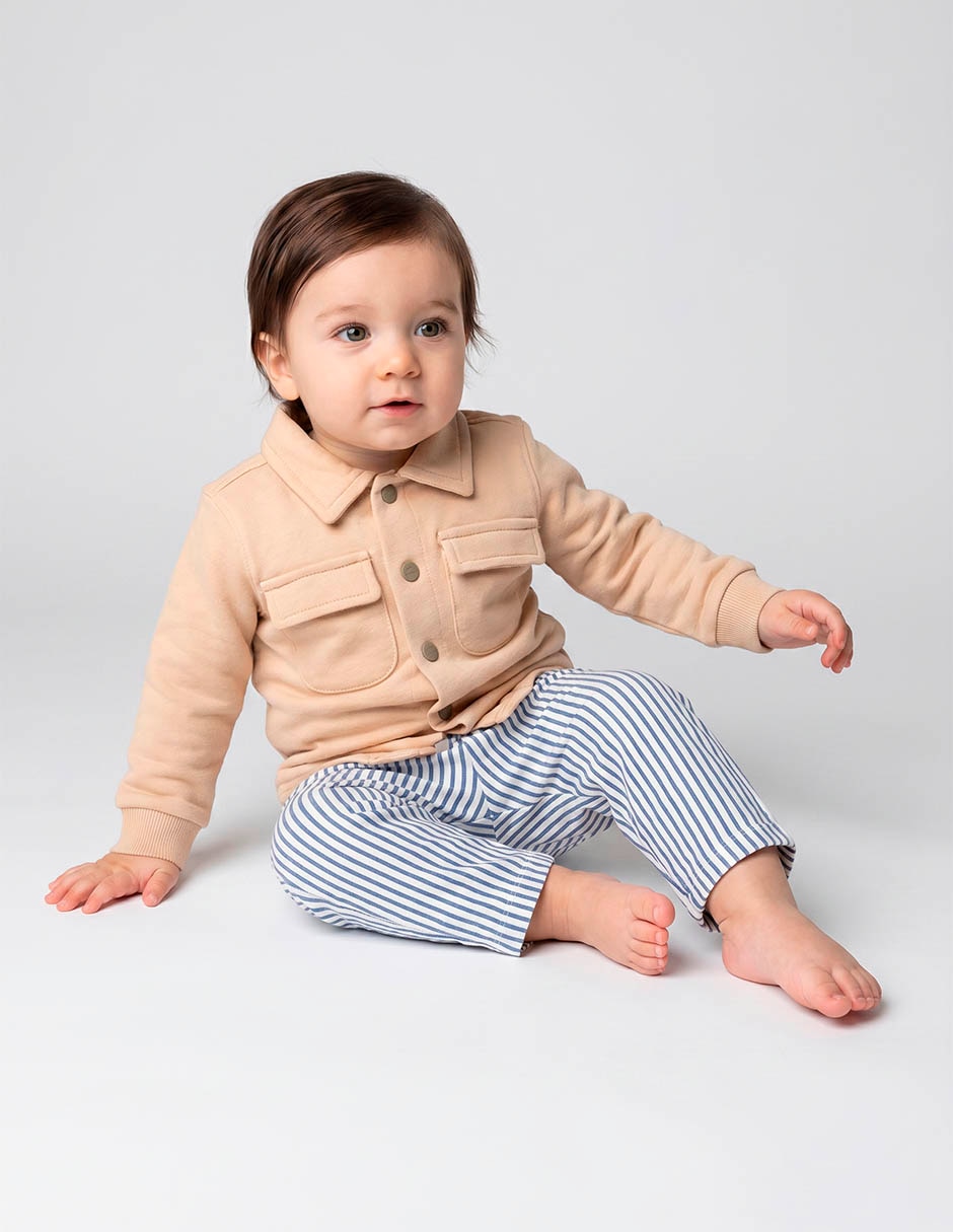 Conjunto pants sudadera de algodón para niño
