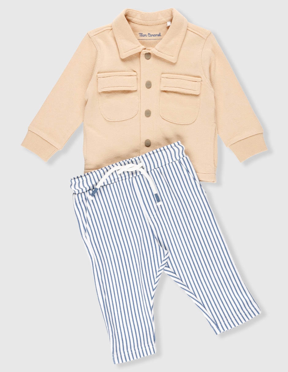 Conjunto pants sudadera de algodón para niño 2