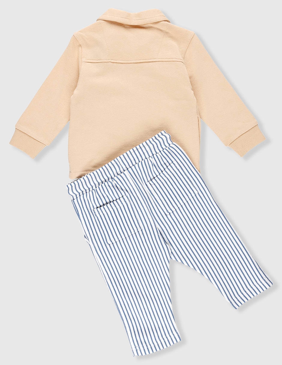 Conjunto pants sudadera de algodón para niño 3