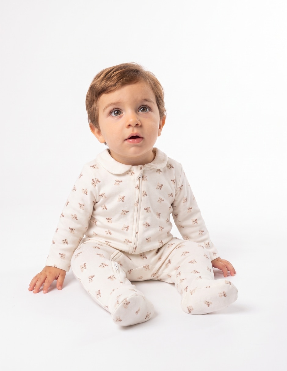 Mameluco de algodón para bebé niño Mameluco de algodón para bebé niño
