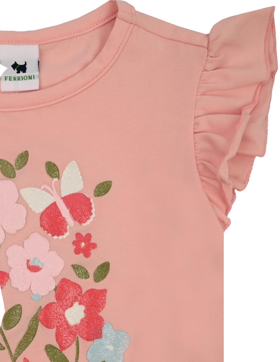 Playera Freesy manga corta para bebé niña