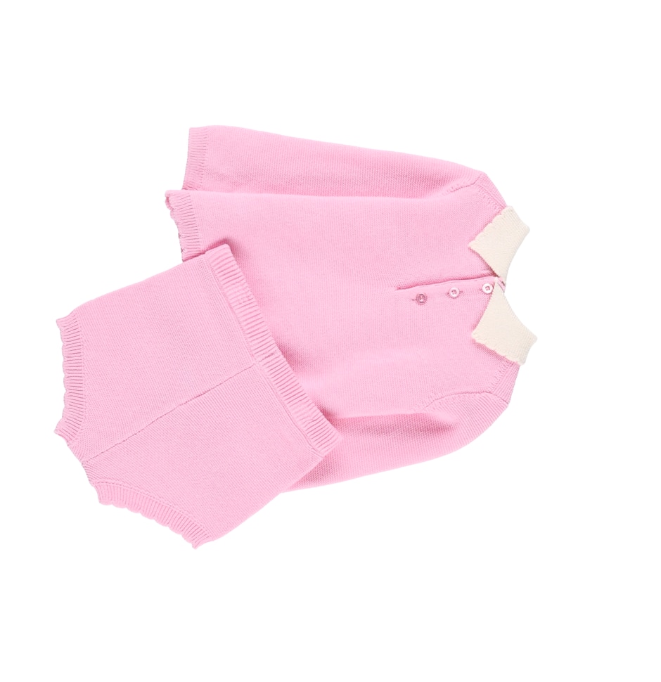 Conjunto de algodón para bebé niña 2 piezas 4