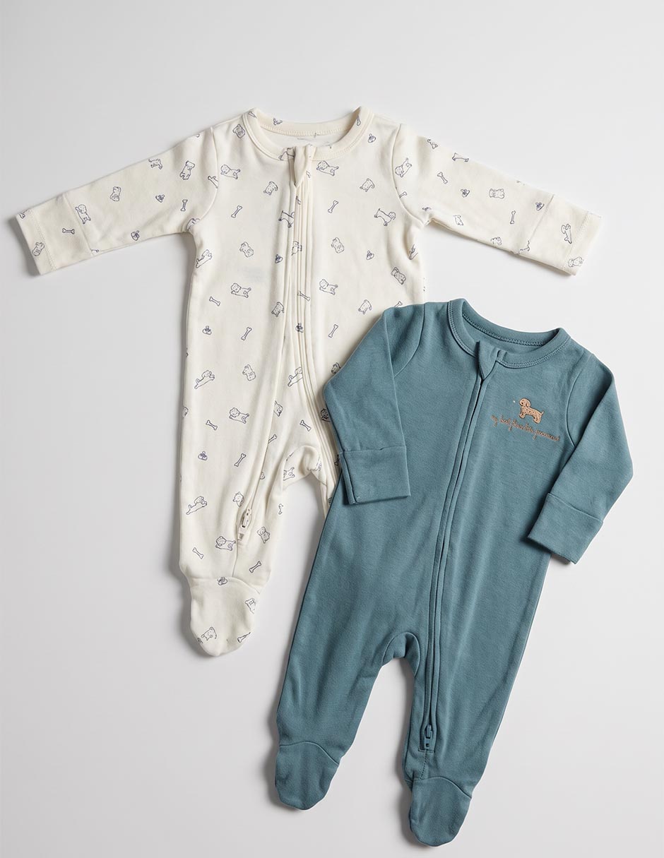 Set mameluco de algodón para niño Set mameluco de algodón para niño