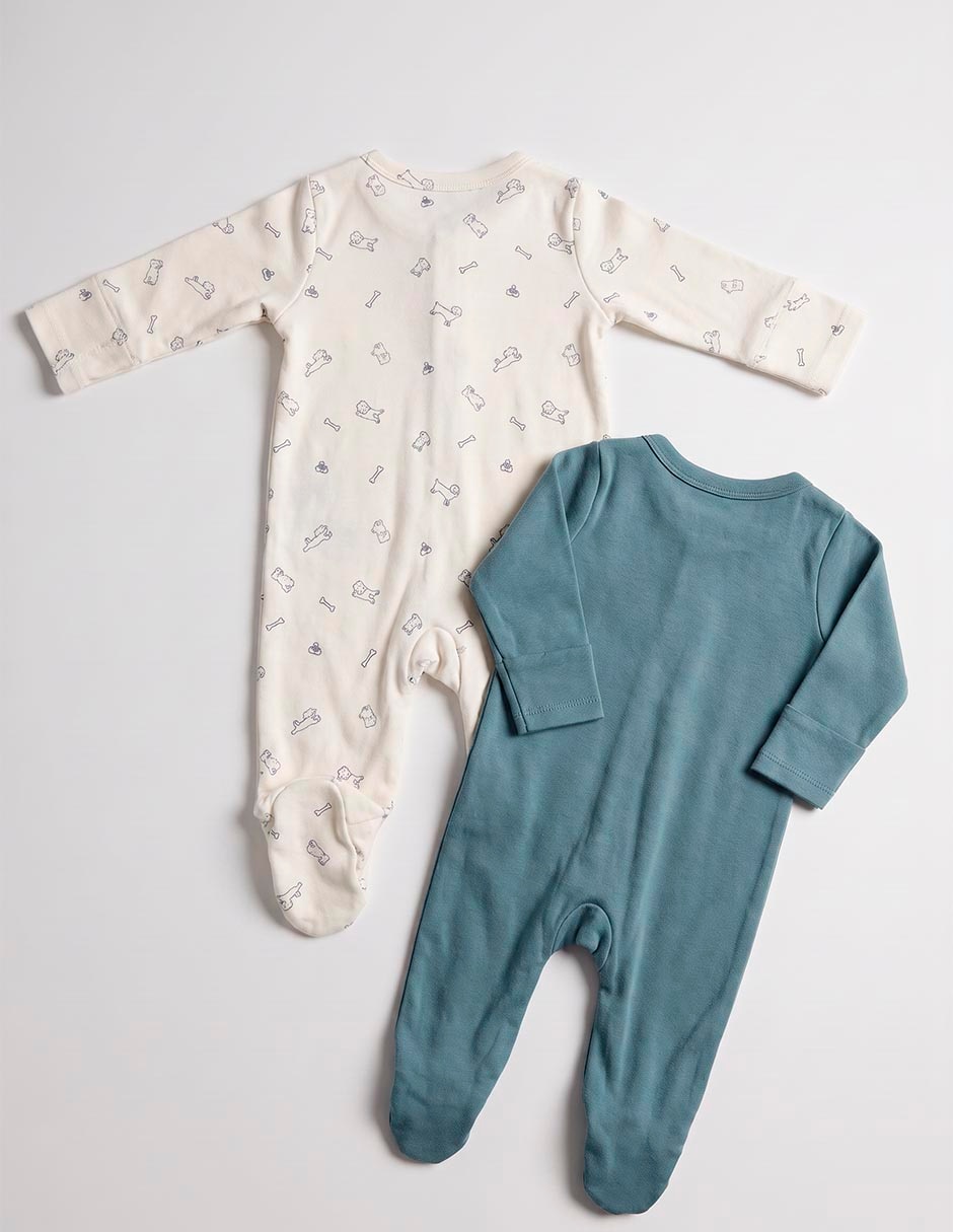 Set mameluco de algodón para niño 5