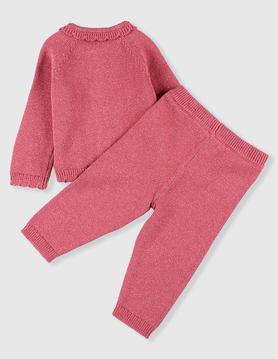 Conjunto de algodón para bebé niña