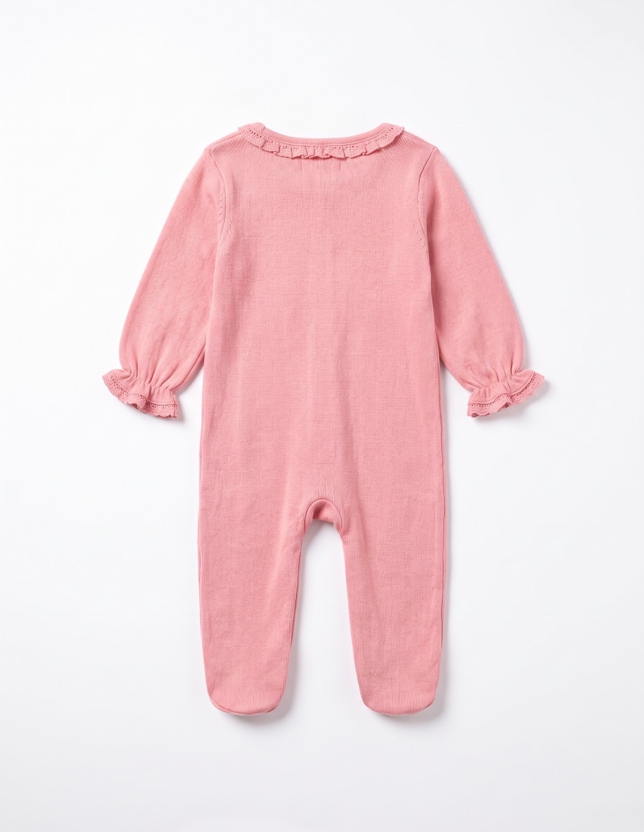 Mameluco de algodón para niña 4