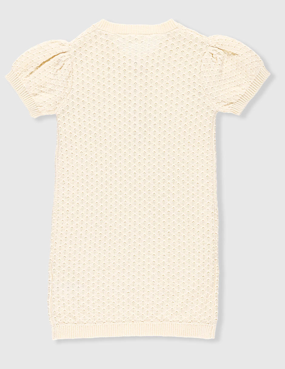 Vestido manga corta para niña 2