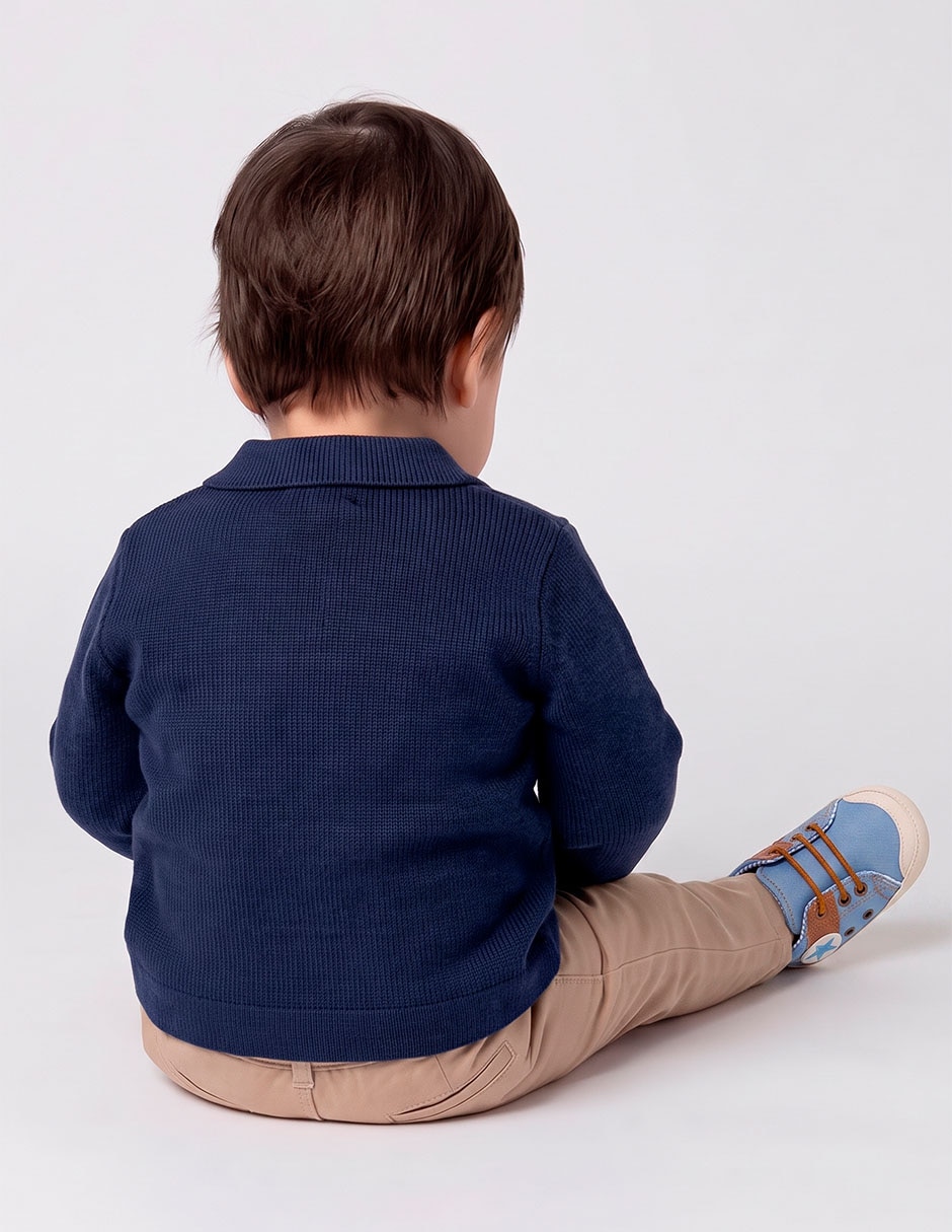 Suéter con bolsillos para niño 5