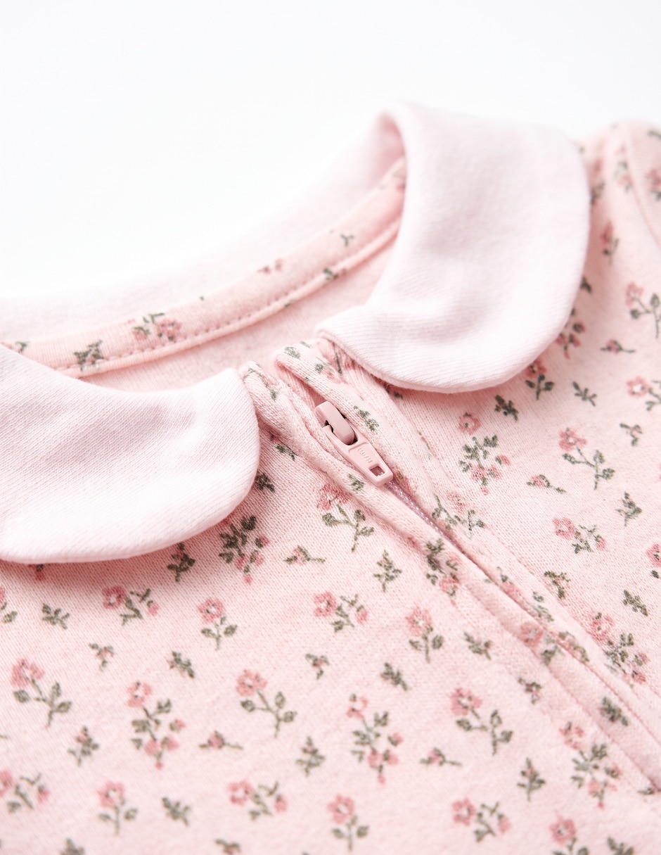 Set de mamelucos de algodón para bebé niña 7