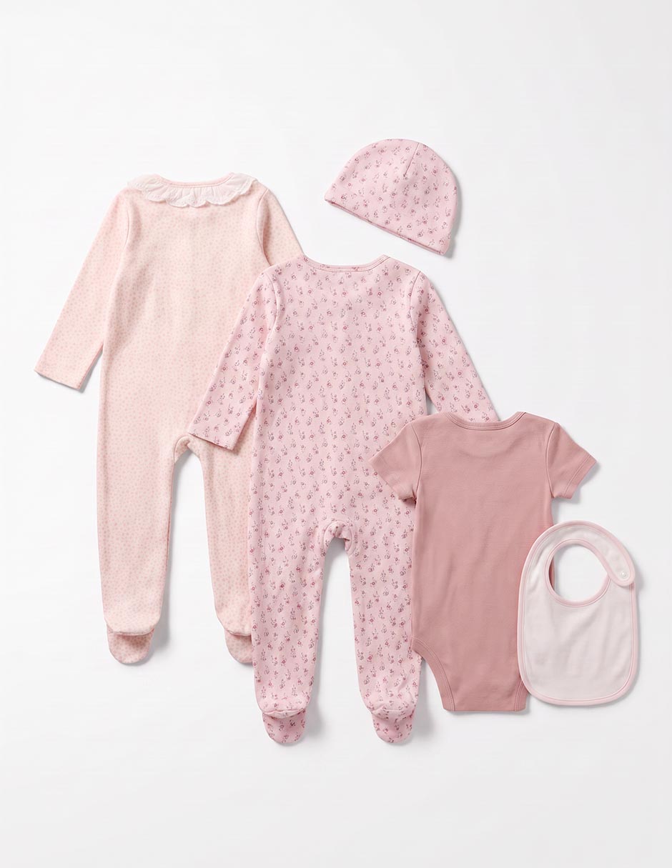 Set bebé para niña 4