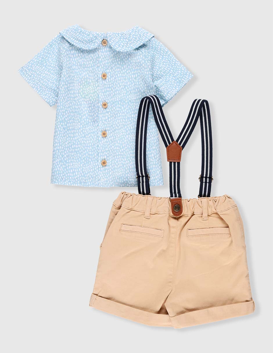 Conjunto de algodón para bebé niña