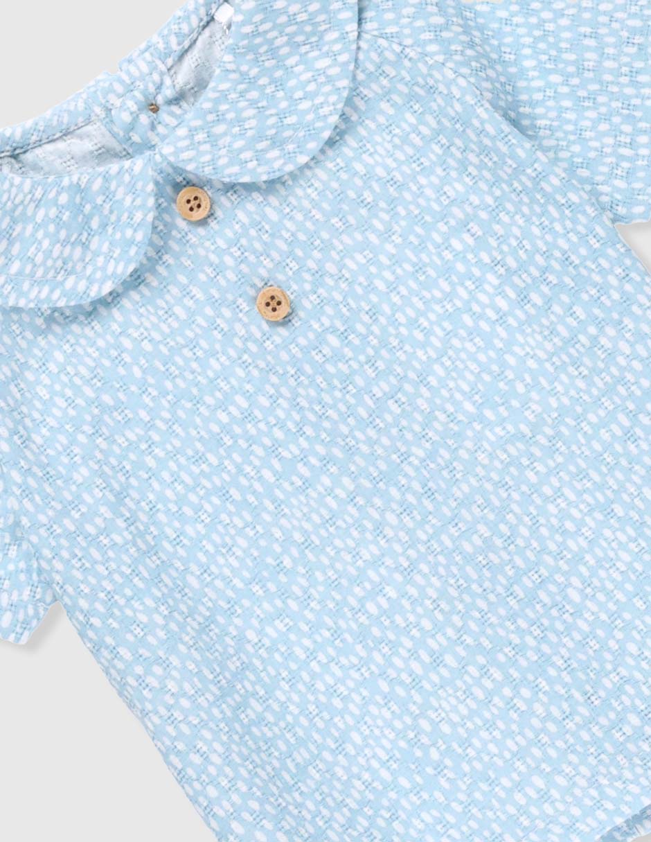 Conjunto de algodón para bebé niña