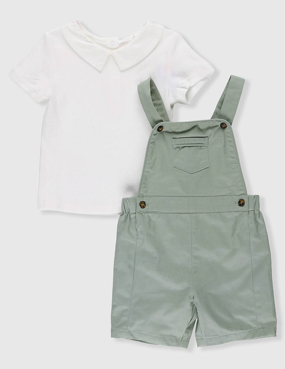 Conjunto casual de algodón para bebé niña 2 piezas 2