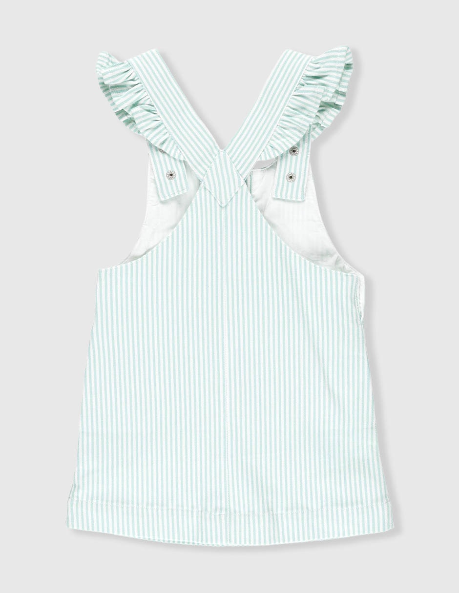 Vestido manga corta para niña 3