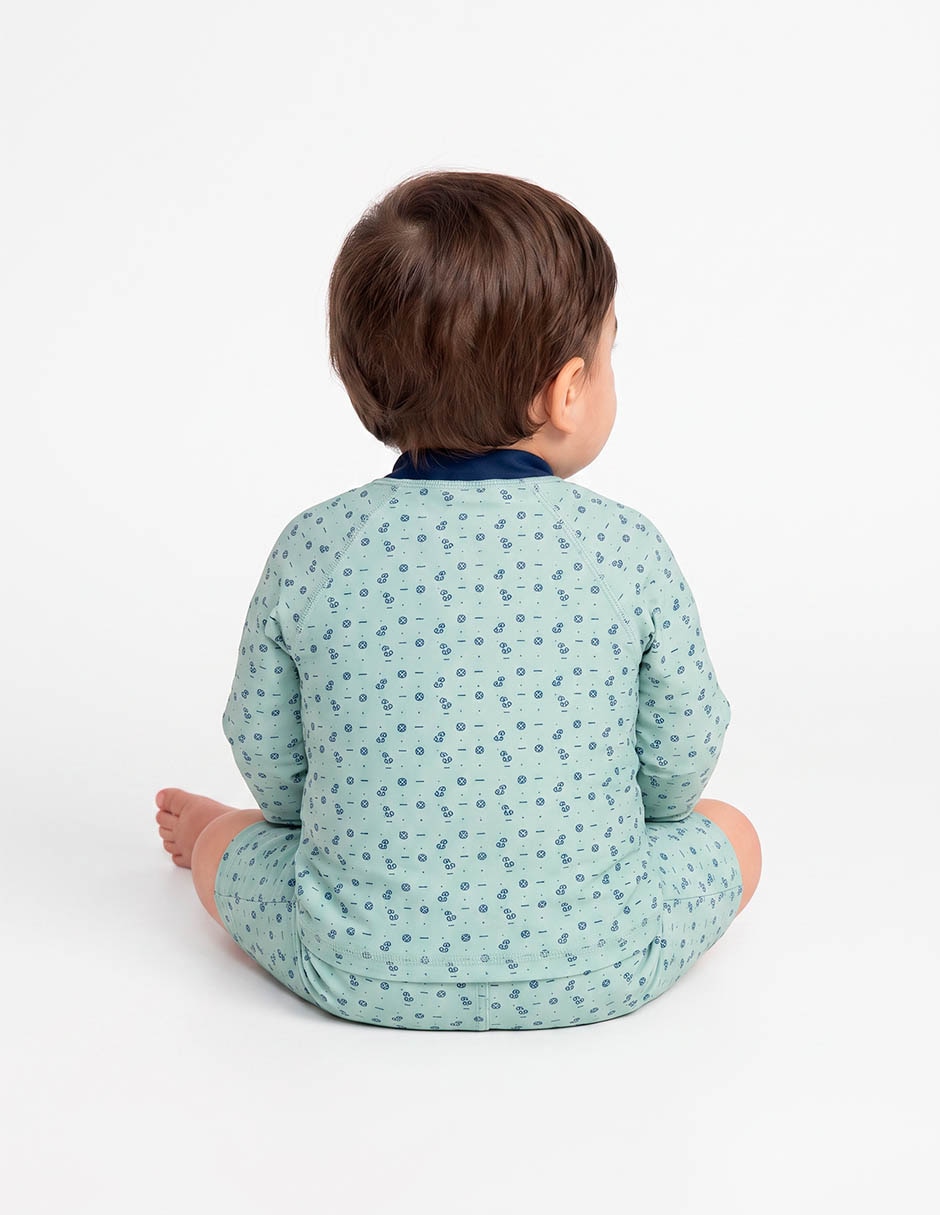 Wetsuit estampado gráfico para niño