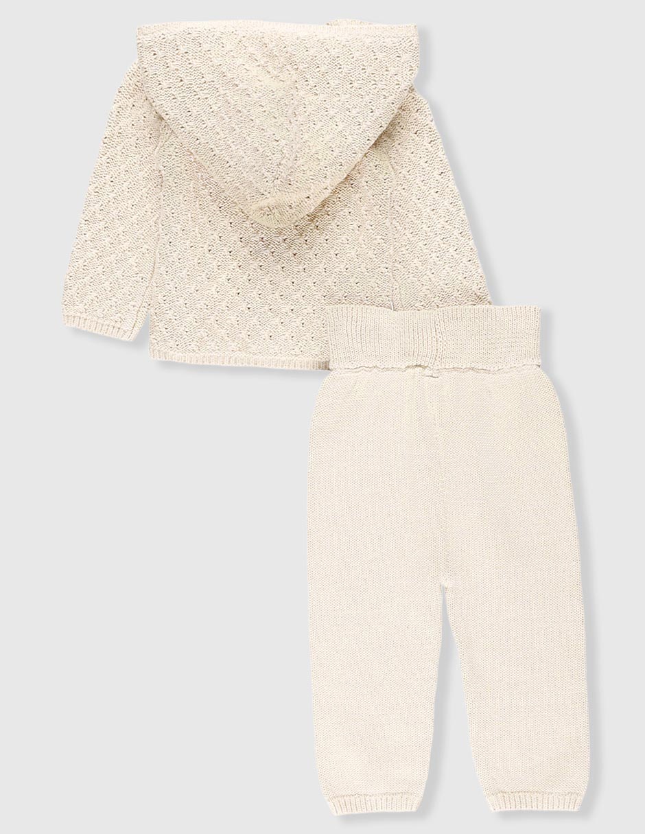 Conjunto casual de algodón para bebé 2 piezas 3