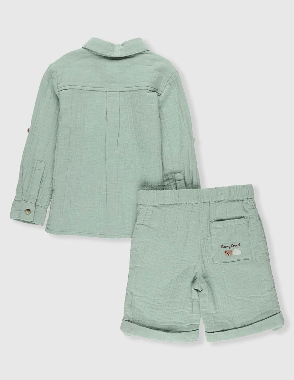 Conjunto de algodón para bebé niño