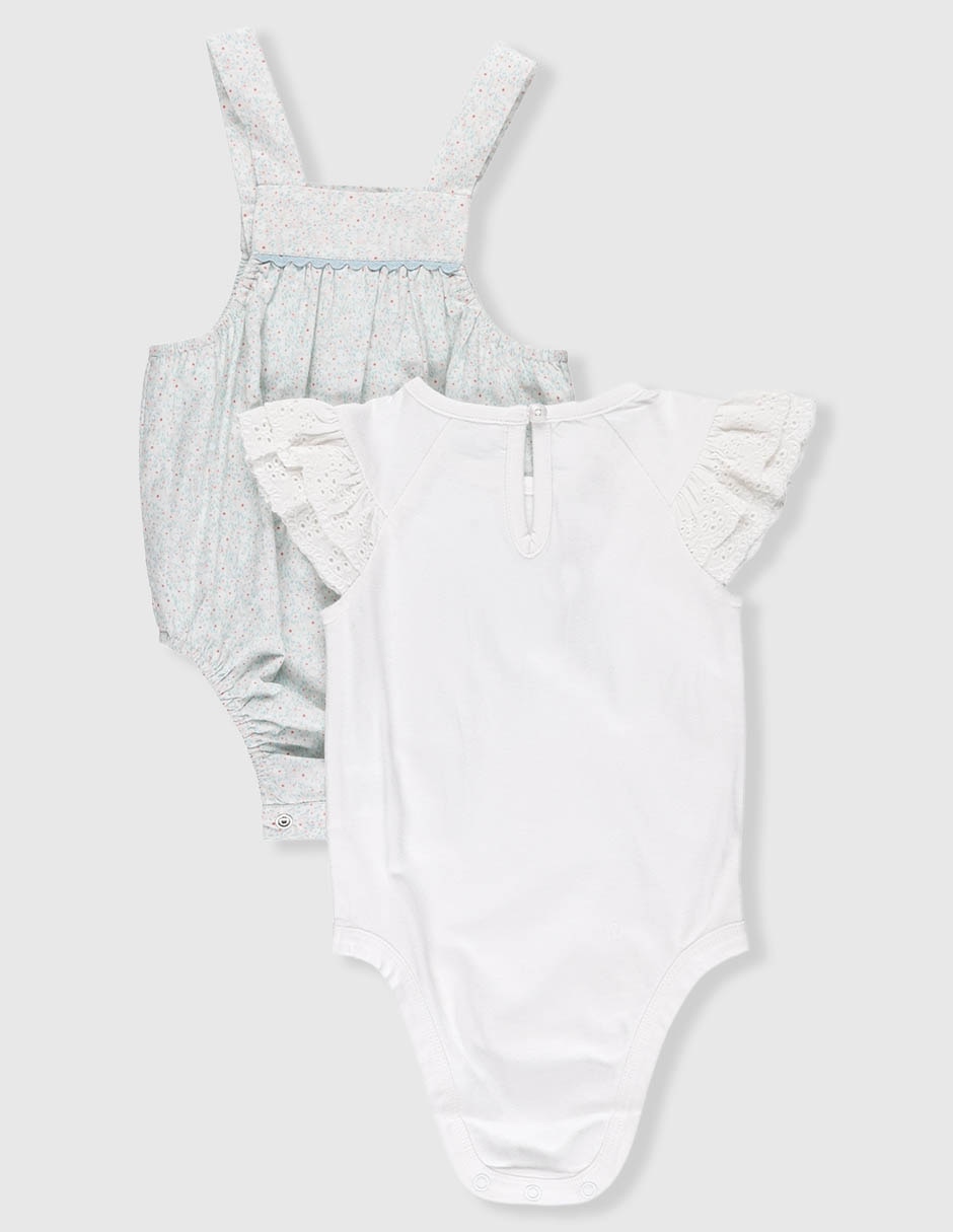 Conjunto de algodón para bebé niña 4