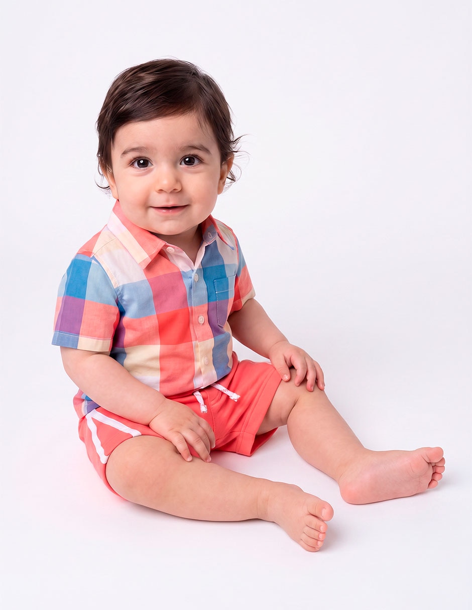 Conjunto de algodón para niño Conjunto de algodón para niño