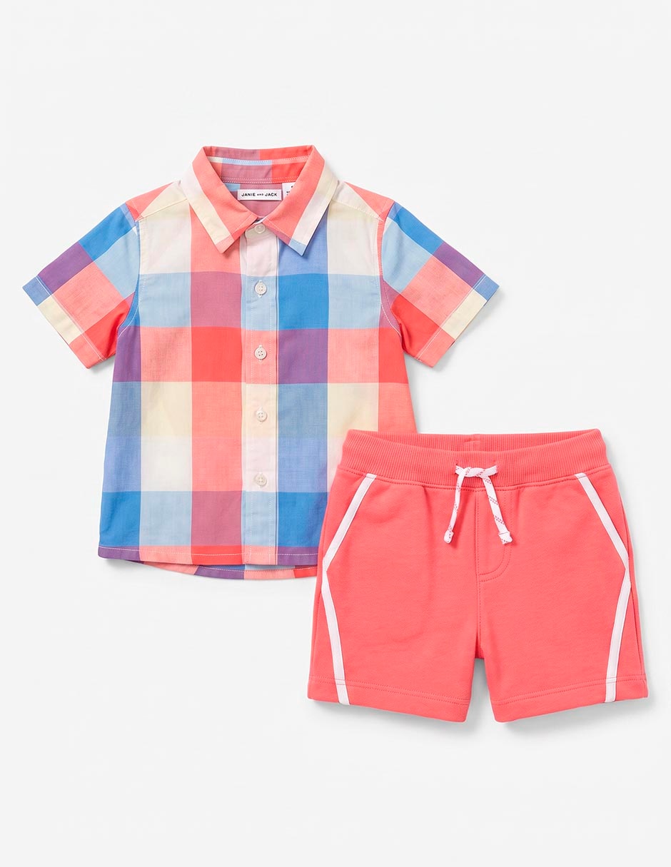 Conjunto de algodón para bebé niño 2