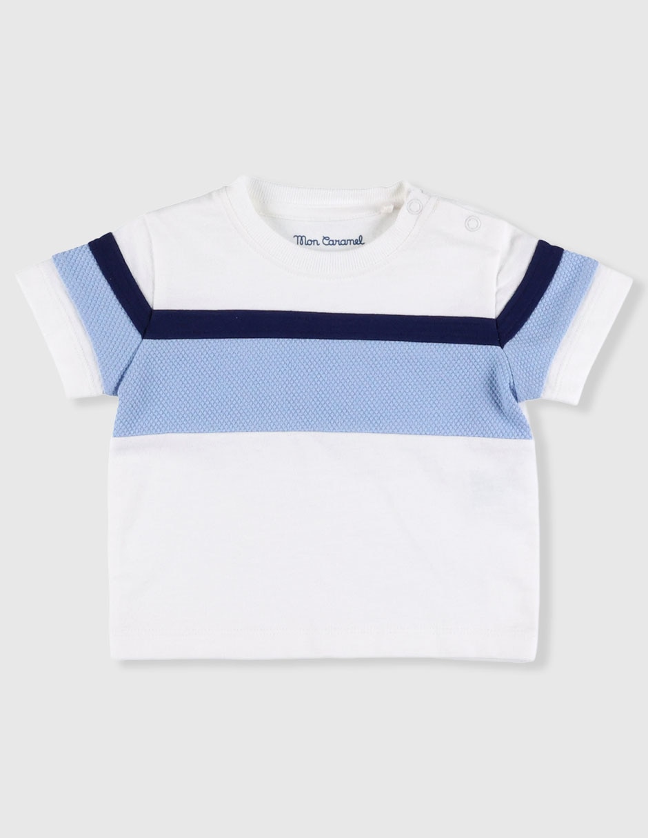 Playera manga corta para bebé niño Playera manga corta para bebé niño