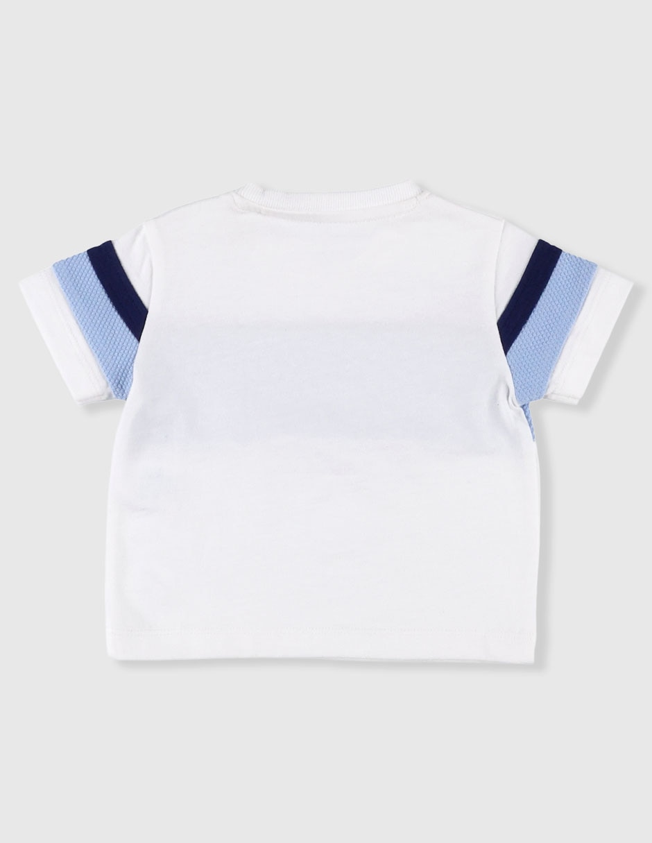Playera manga corta para bebé niño