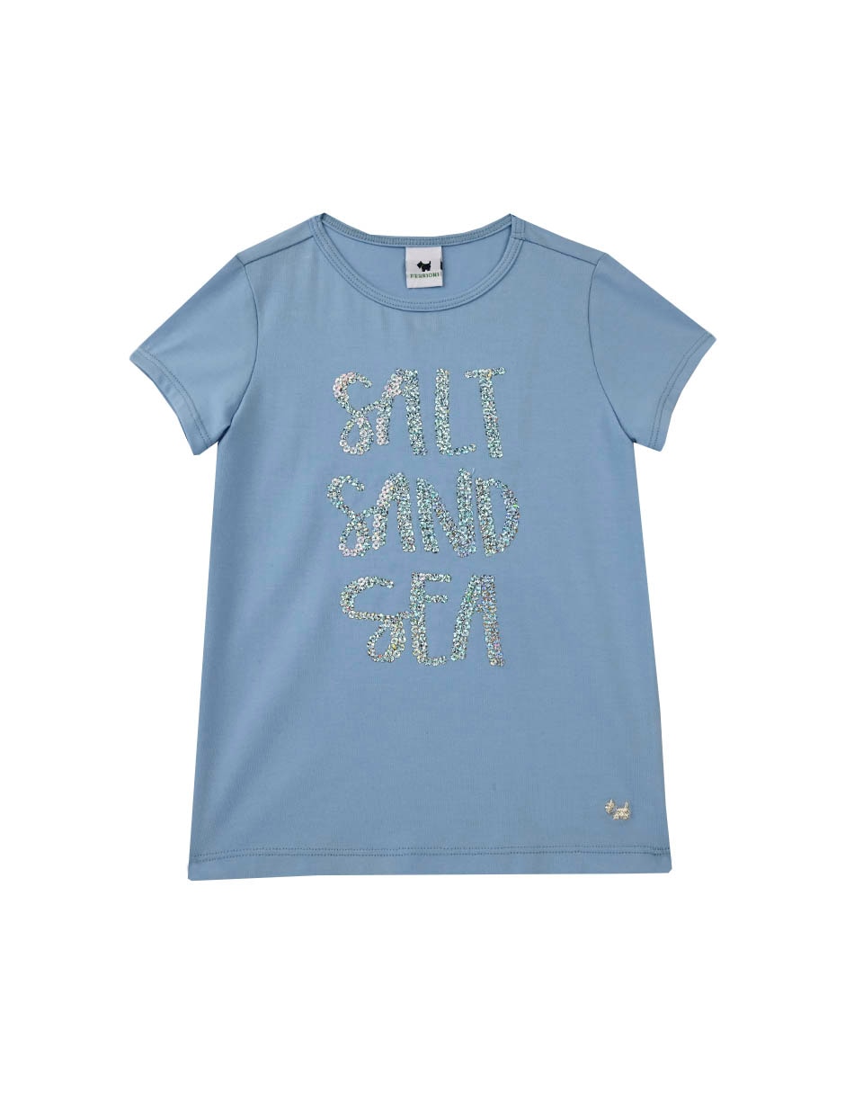 Playera manga corta para niña Playera manga corta para niña