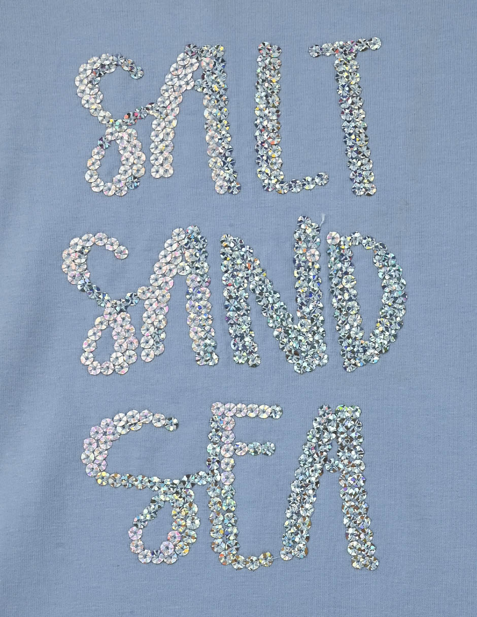 Playera manga corta para niña
