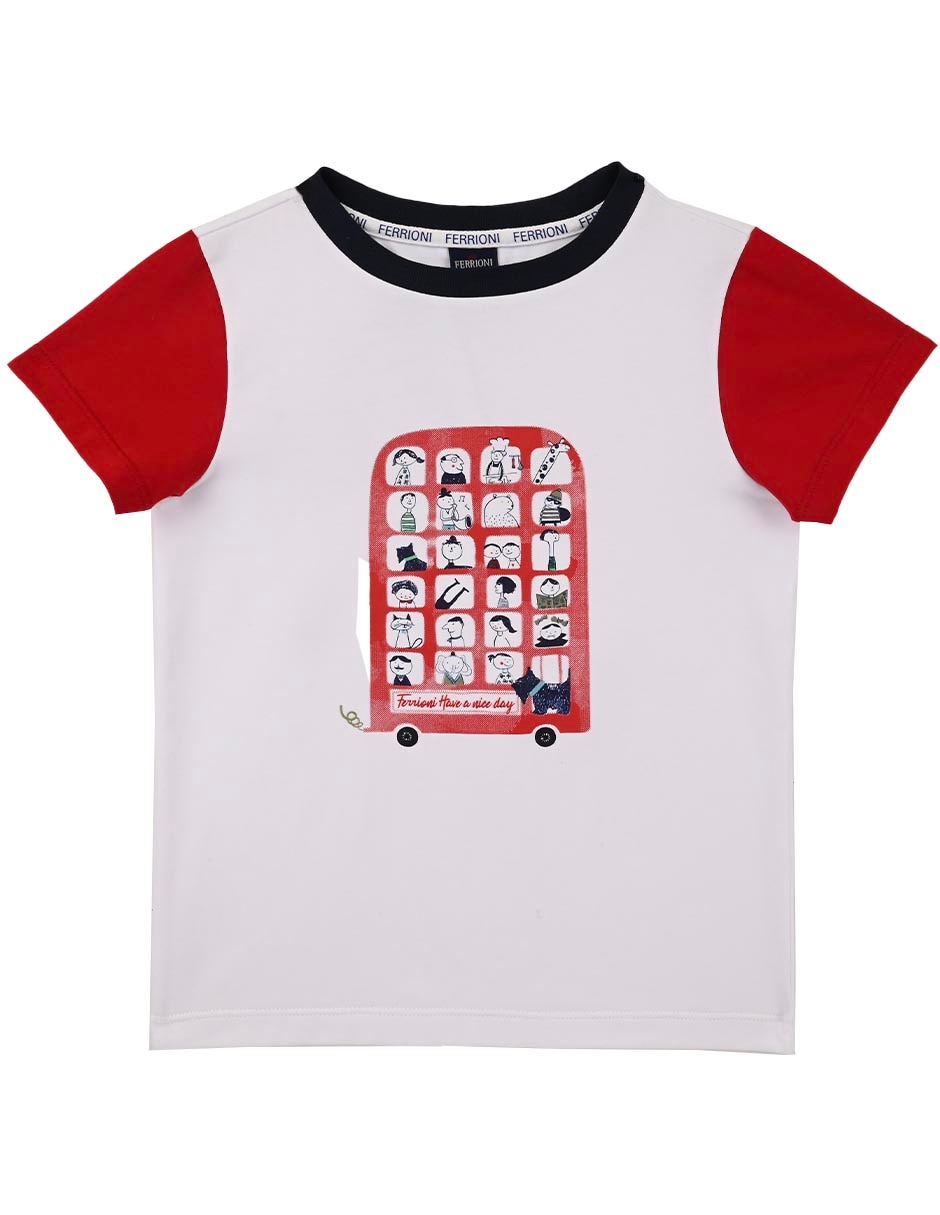 Playera Gross manga corta para bebé niño