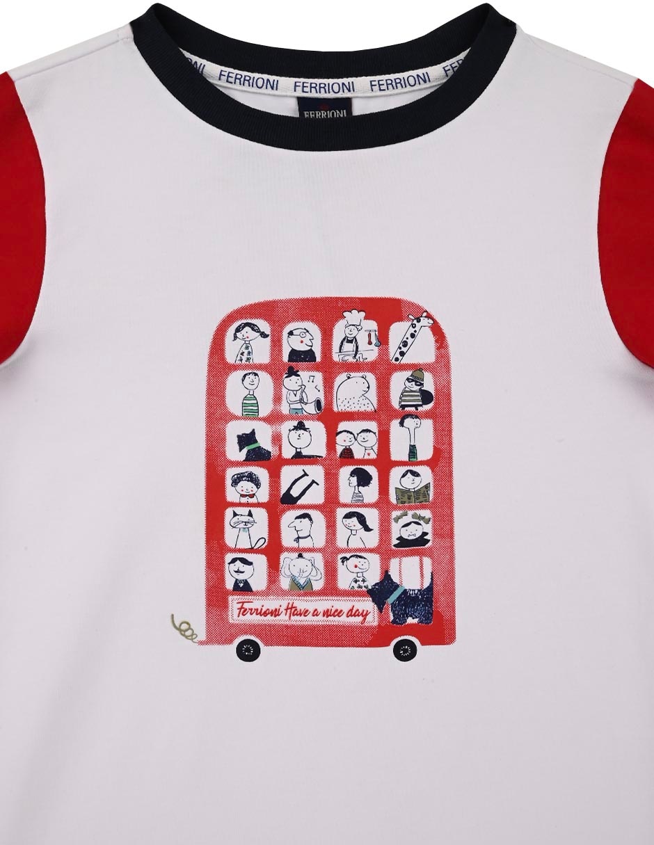 Playera Gross manga corta para bebé niño