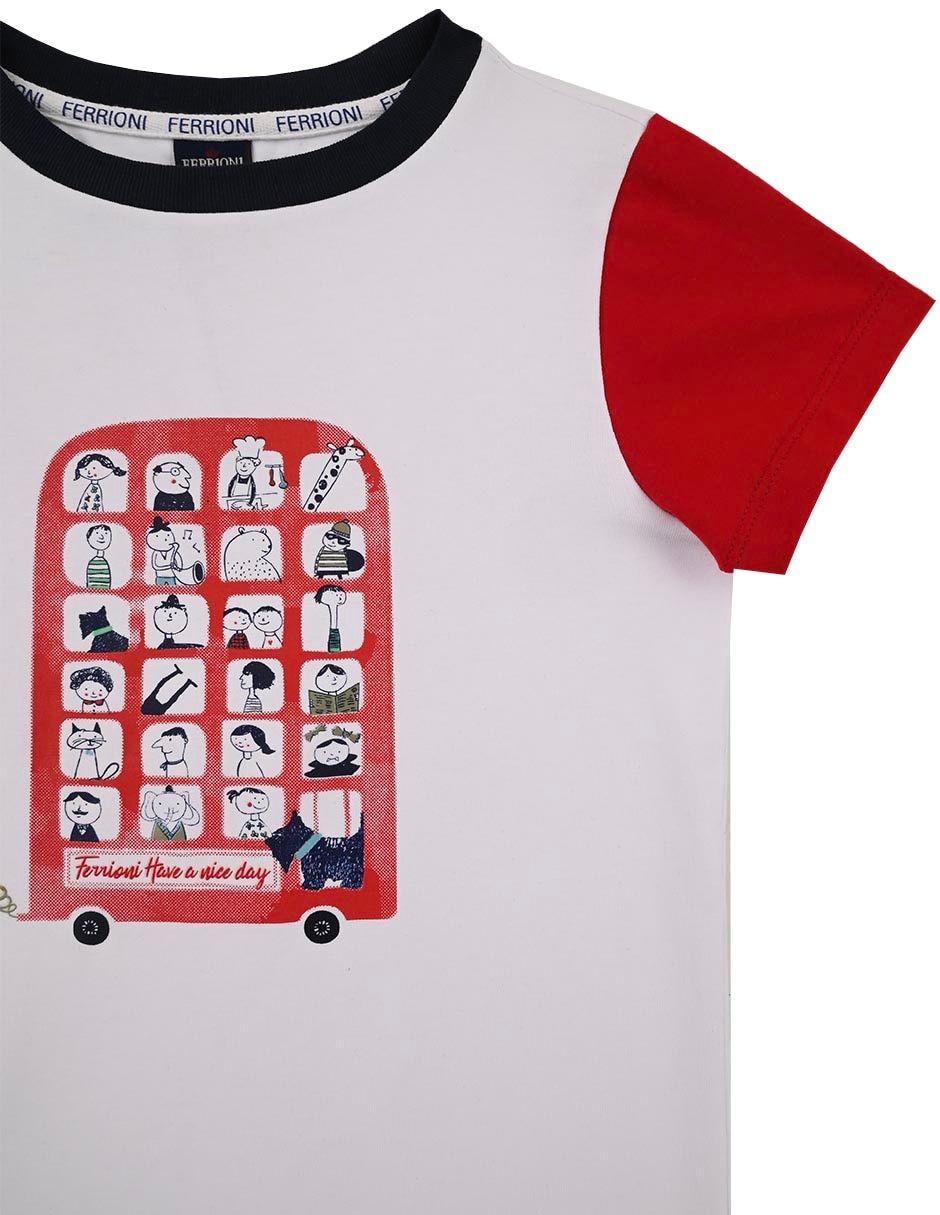 Playera Gross manga corta para bebé niño
