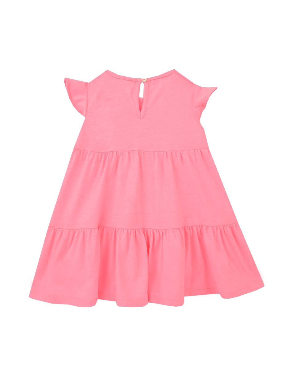 Vestido Malibu manga mariposa para bebé niña