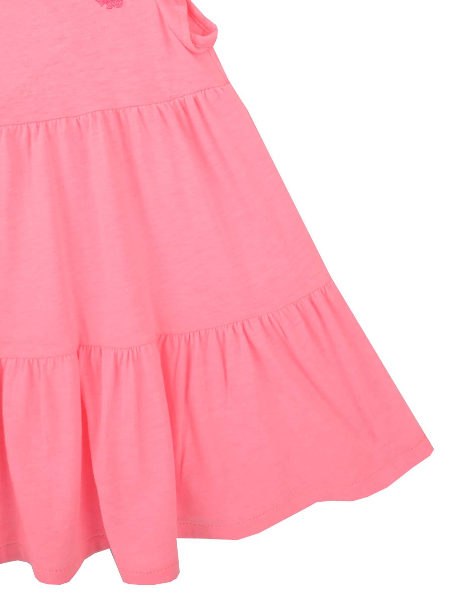 Vestido Malibu manga mariposa para bebé niña