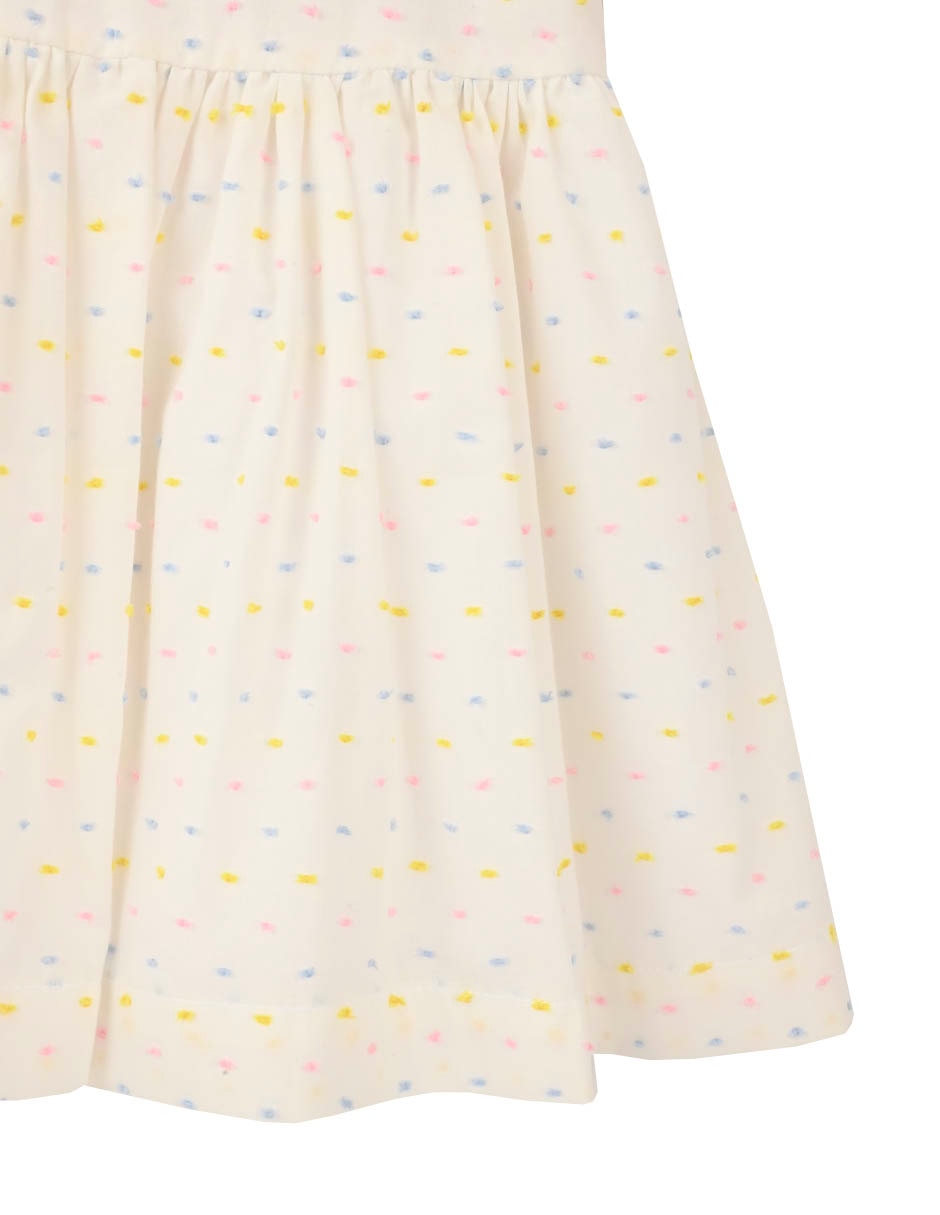 Vestido Ferrioni manga globo para bebé niña