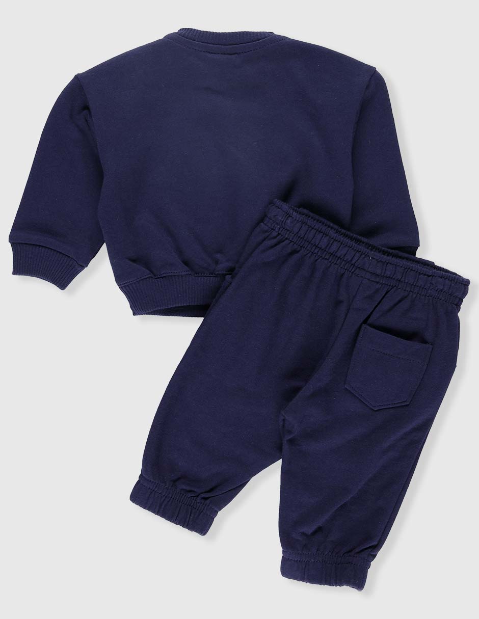 Conjunto pants ferrioni de algodón para bebé niño