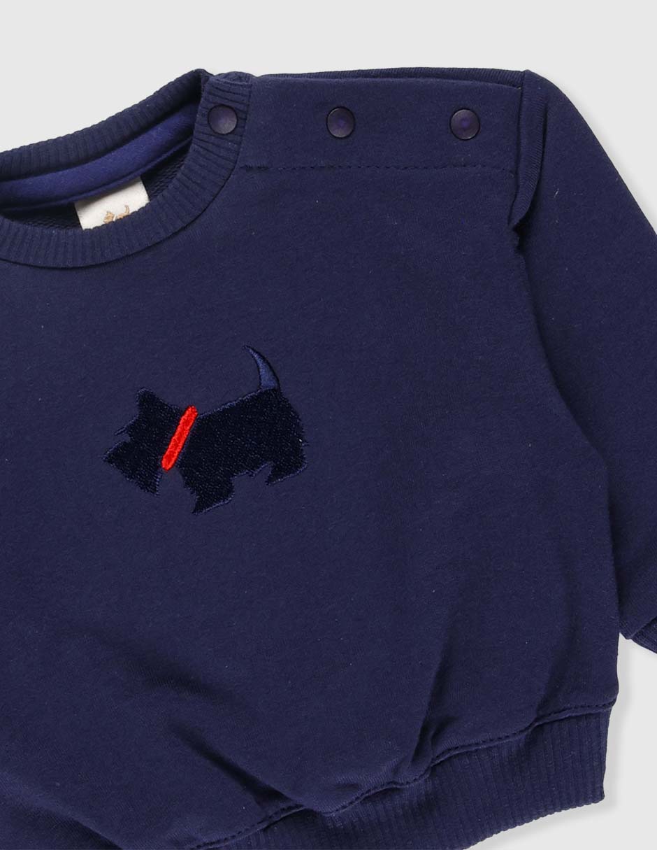 Conjunto pants ferrioni de algodón para bebé niño