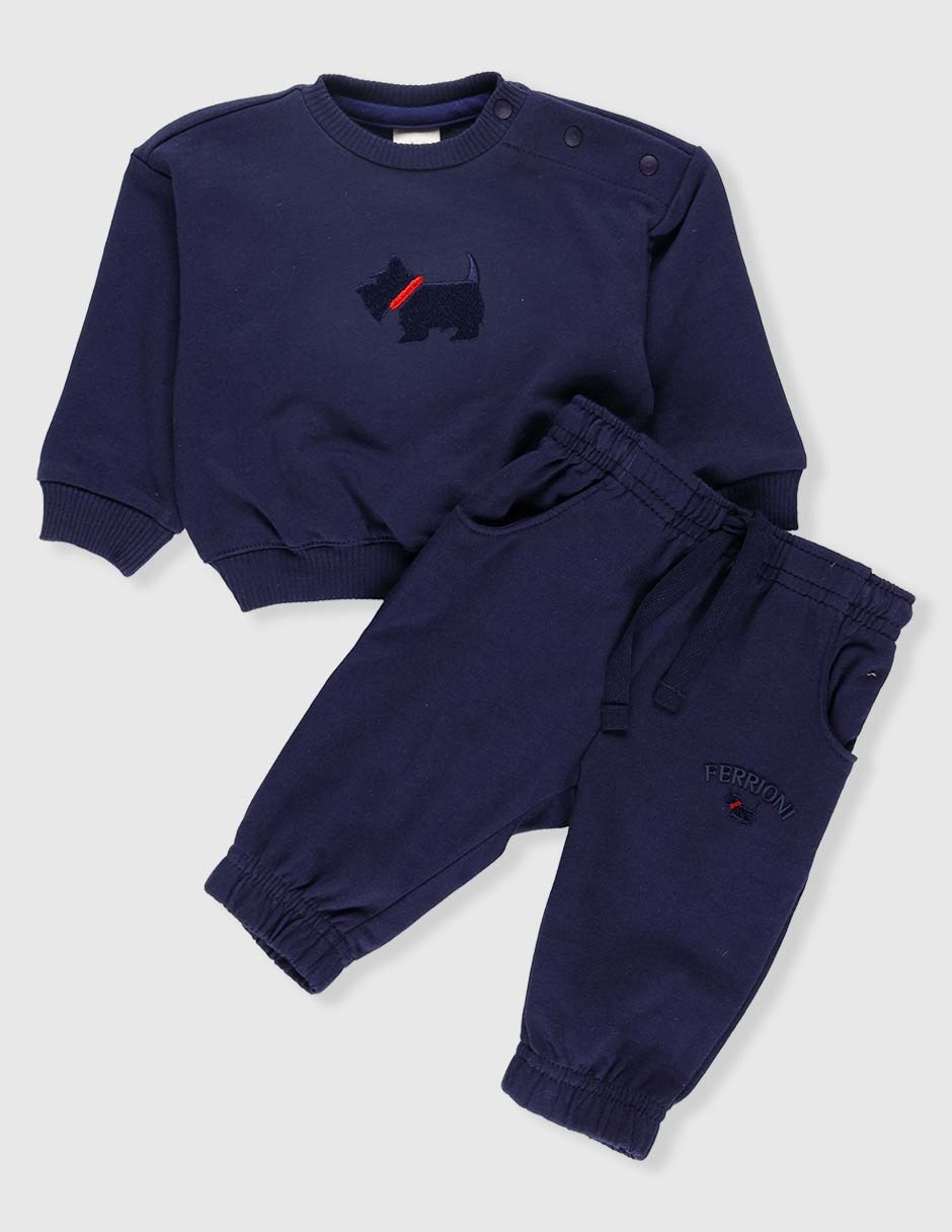Conjunto pants de algodón para bebé niño