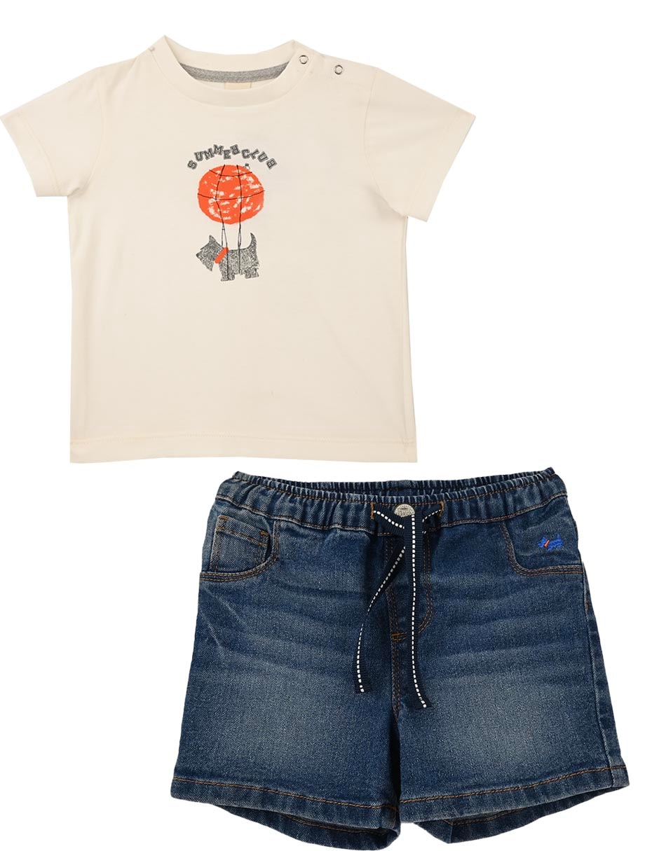 Conjunto de algodón para bebé niño Conjunto de algodón para bebé niño